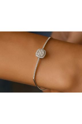 دستبند الماس سفید 0,21 - 0,50 Safir Kuyumculuk - کد 87512790