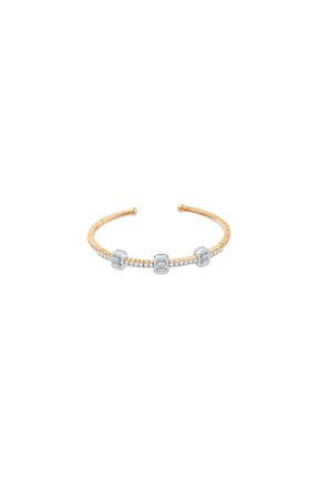 دستبند الماس رنگی 0,21 - 0,50 Safir Kuyumculuk - کد 811189287