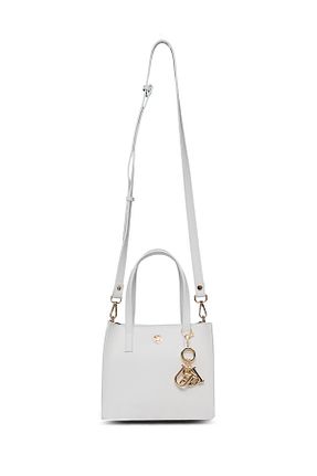 کیف پستچی سفید زنانه چرم مصنوعی U.S. Polo Assn. - کد 894901106