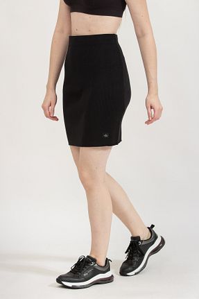 دامن مشکی زنانه پنبه ای Calvin Klein - کد 886735742