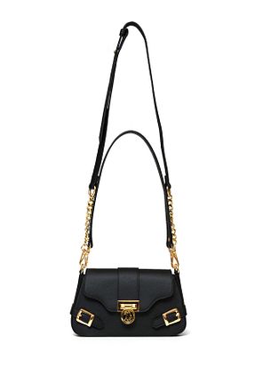 کیف دوشی مشکی زنانه چرم مصنوعی U.S. Polo Assn. - کد 894901343