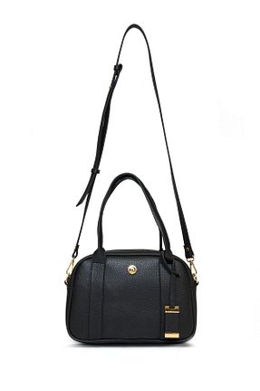 کیف پستچی مشکی زنانه چرم مصنوعی U.S. Polo Assn. - کد 894902271