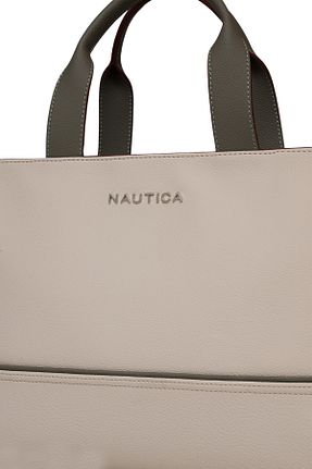 کیف دوشی طوسی زنانه چرم مصنوعی Nautica - کد 894904079