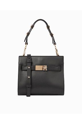 کیف دوشی مشکی زنانه چرم مصنوعی Tommy Hilfiger - کد 882153172