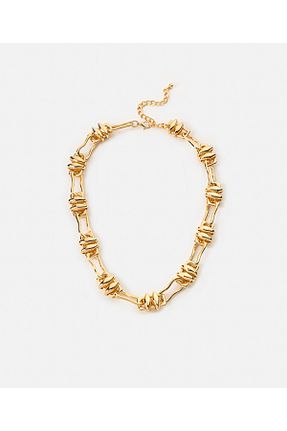 گردنبند جواهر طلائی زنانه İpekyol - کد 894877897