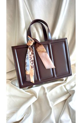 کیف دوشی قهوه ای زنانه چرم مصنوعی MODA - کد 894857935