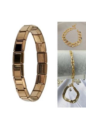 دستبند استیل (فولاد) زرد استیل (فولاد) Meyras Touch - کد 894900835