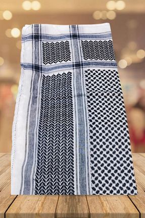 شال مشکی مردانه پنبه پلی استر onliecraft - کد 894965531