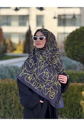 روسری رنگی پلی استر Ahivera - کد 894975518