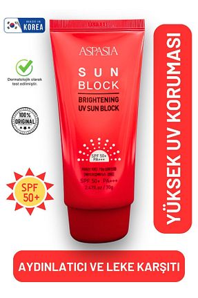 کرم ضد آفتاب صورت SPF 50 + ASPASIA KOREA - کد 458834511