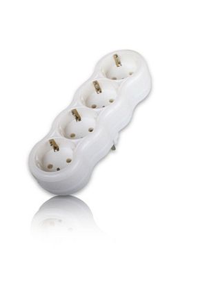 کابل افزودنی پریز گروهی طوسی 4 Genel Markalar - کد 773378284