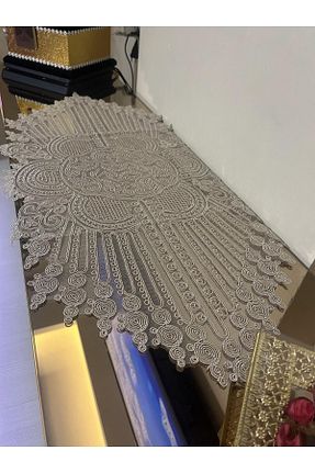 رومیزی بژ ساتن Tekstilsa - کد 357553306