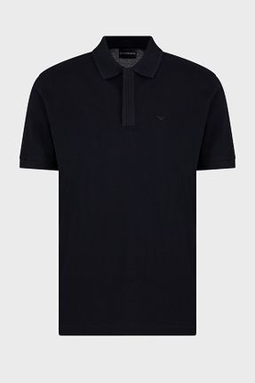 پولوشرت سرمه ای مردانه %100 پنبه Emporio Armani - کد 896526504