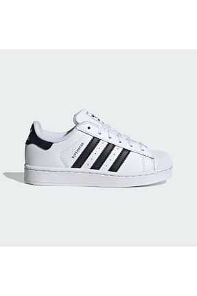 کفش اسنیکر سفید بچه گانه بند دار adidas - کد 896530889