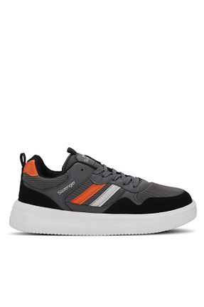 کفش اسنیکر طوسی مردانه بند دار Slazenger - کد 895036221