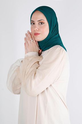 روسری سبز پلی استر Alvina - کد 801114072