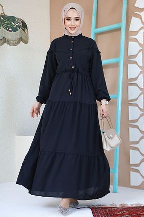 لباس حجاب مشکی زنانه رگولار Neva Style - کد 895057670