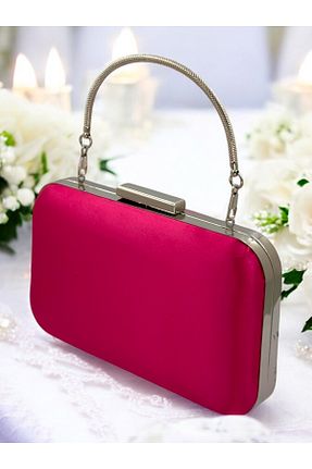 کیف مجلسی صورتی زنانه فلزی MidStore - کد 935016352
