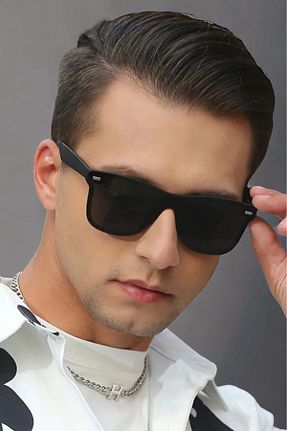 عینک آفتابی مشکی زنانه 50 Nilu Moda - کد 895133799