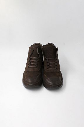بوت / نیم بوت قهوه ای مردانه نبوک ENDİCAN - کد 895127256