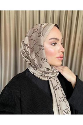 شال بژ زنانه کشمیر Mira İpek - کد 895142328