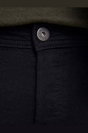 شلوار جین مشکی مردانه پاچه تنگ Jack & Jones - کد 4486281