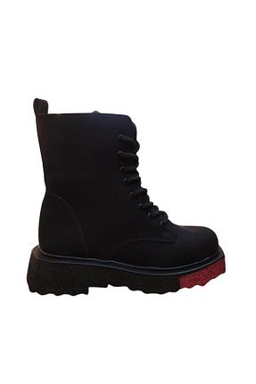 بوت / نیم بوت مشکی زنانه پاشنه تخت Caprito - کد 895211657