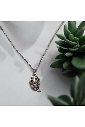 گردنبند استیل ( فولاد ) طوسی استیل (فولاد) DEVRAN - کد 895208977