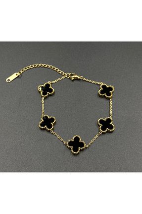 دستبند استیل (فولاد) طلائی استیل (فولاد) Merand - کد 895218057