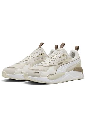 کفش اسنیکر بژ مردانه بند دار Puma - کد 895170300