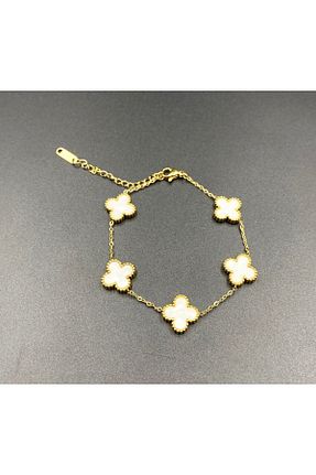 دستبند استیل (فولاد) طلائی استیل (فولاد) Merand - کد 895216476