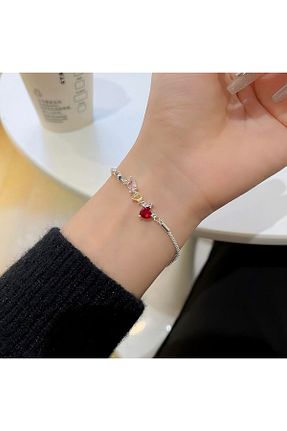 دستبند جواهر طوسی زنانه زیرکن MehvesCollection - کد 895219599