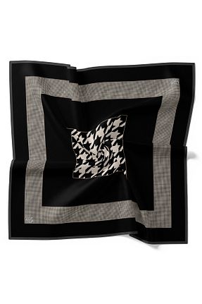 روسری مشکی پلی استر Levidor - کد 895224703