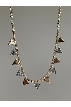 گردنبند استیل ( فولاد ) سفید زنانه استیل (فولاد) ZWEIG - کد 895256371