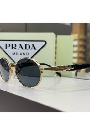 عینک آفتابی آبی زنانه 55 Prada - کد 895285028