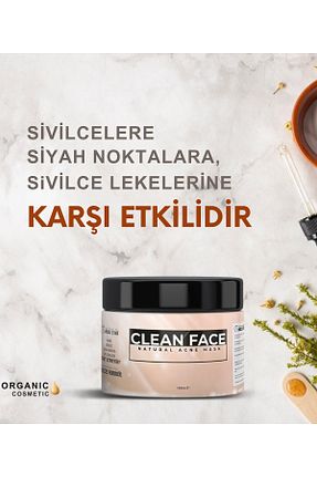 ماسک صورت همه انواع پوست Clean Face - کد 178237420