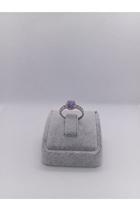 انگشتر نقره سفید زنانه عقیق Kjewelry - کد 895300608