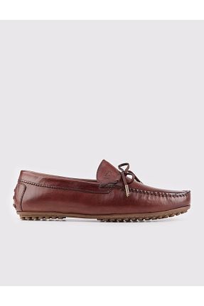کفش کژوال قهوه ای مردانه چرم خالص Cabani - کد 1892812