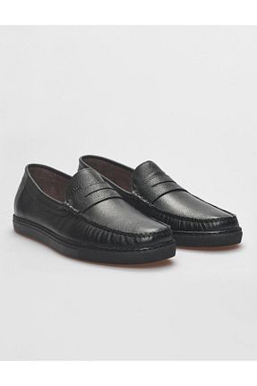 کفش کژوال مشکی مردانه چرم خالص Cabani - کد 2814883