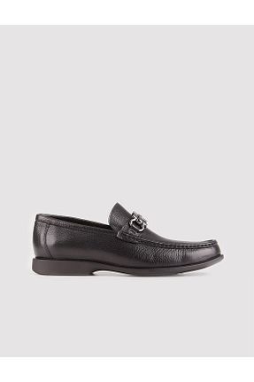 کفش کژوال مشکی مردانه چرم خالص Cabani - کد 93885203