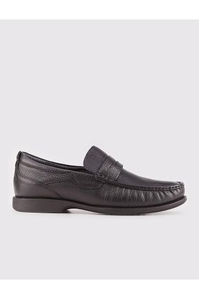کفش کژوال مشکی مردانه چرم خالص Cabani - کد 344604994