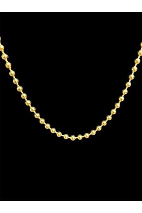 گردنبند استیل ( فولاد ) زرد زنانه استیل (فولاد) M&S PARLA TAKI - کد 894084341