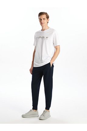شلوار کرمگن سرمه ای مردانه LC Waikiki - کد 930626378