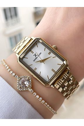 ساعت مچی طلائی زنانه 31-34 میلی متر Daniel Klein - کد 856336139