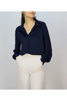 پیراهن سرمه ای زنانه رگولار CELAL ETEM - کد 895394743