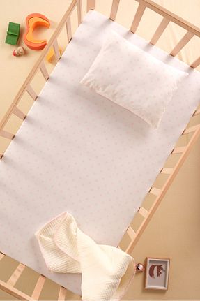 ملحفه کودک و نوزاد سفید Poplin Bondberro - کد 896788869