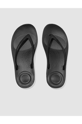 دمپائی مشکی زنانه پاشنه تخت Fitflop - کد 829210429