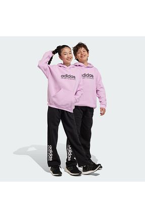 پائین تنه گرمکن اسپرت مشکی بچه گانه پنبه ای adidas - کد 755475686