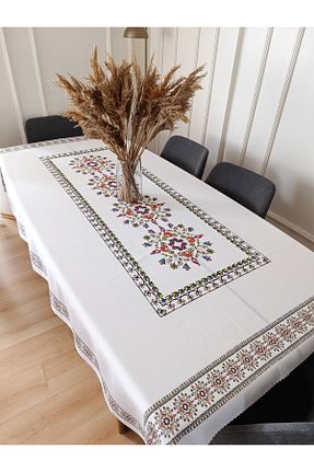 رومیزی سفید پلی استر Home - کد 896859210