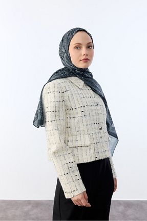 شال طوسی زنانه پنبه پلی استر MİRSOY SCARF - کد 895612254